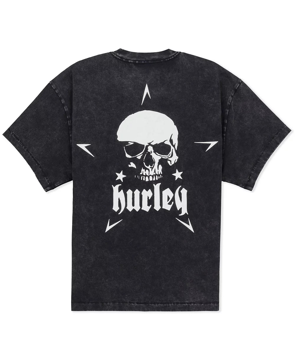 Hurley Mens Skull Island Short Sleeve T-Shirt