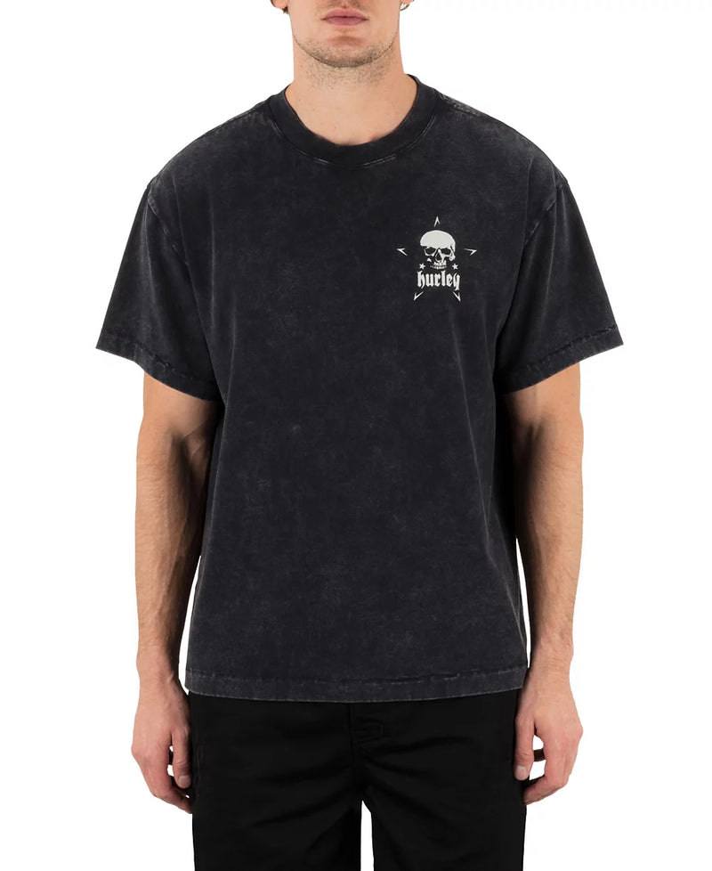 Hurley Mens Skull Island Short Sleeve T-Shirt