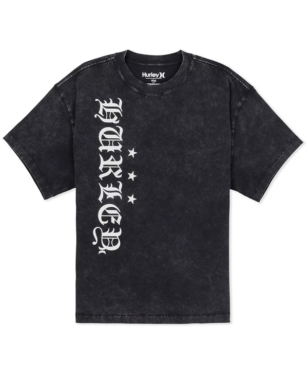 Hurley Mens Old English Short Sleeve T-Shirt