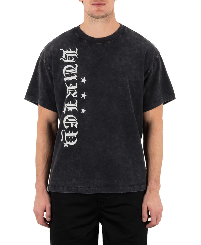 Hurley Mens Old English Short Sleeve T-Shirt
