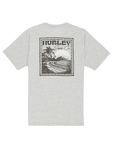 Hurley Mens Island Scape Short Sleeve T-Shirt