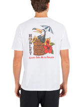 Hurley Mens Sippin On Paradise Short Sleeve T-Shirt
