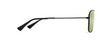 Maui Jim Na'auao Matte Black Varnish Frame - Maui HT Lens - Polarized Sunglasses