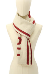 Hunter Metallic Rib Logo Scarf