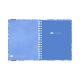 Denik Blue Meadow Hardcover Undated Planner with Elastic Pen Holder