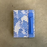 Denik Blue Meadow Hardcover Undated Planner with Elastic Pen Holder