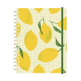 Denik Lemon Grid Hardcover Undated Planner