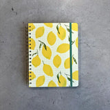 Denik Lemon Grid Hardcover Undated Planner