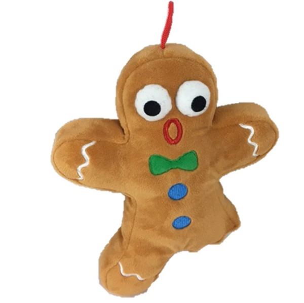 Huxley & Kent Ginger Snapped Power Plush Dog Toy - Size Large