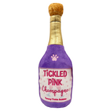 Huxley & Kent Tickled Pink Chompagne Power Plush Dog Toy - Size Small