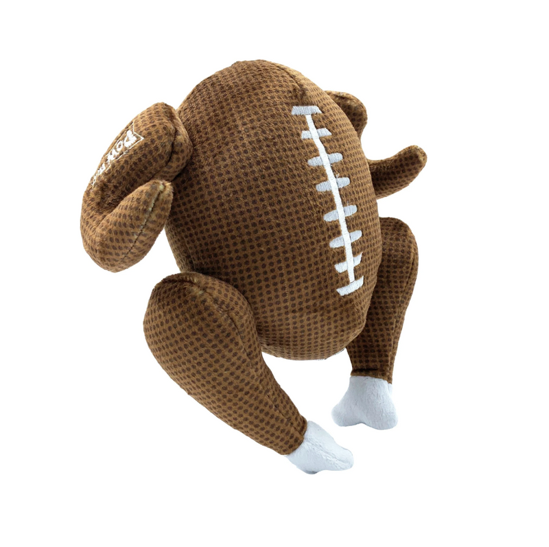 Huxley & Kent Turkey Bowl Power Plush Dog Toy - Size Large