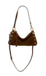 Hammitt Cinnamon Suede Shoulder Handbag
