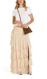 Hammitt Cinnamon Suede Shoulder Handbag