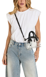 Hammitt Clear Paula Crossbody Handbag