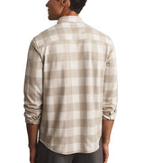 Rhone Mens Hardy Flannel Long Sleeve Shirt
