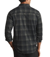 Rhone Mens Hardy Flannel Long Sleeve Shirt