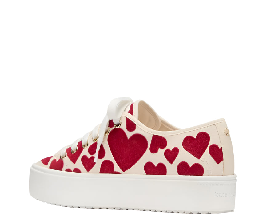 Kate Spade Womens Serve Sweet Hearts Sneakers