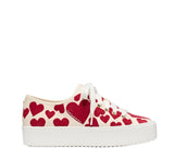 Kate Spade Womens Serve Sweet Hearts Sneakers