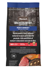 Merrick Backcountry Raw Infused Hero's Banquet Recipe Grain Free Dry Dog Food- 20lbs.