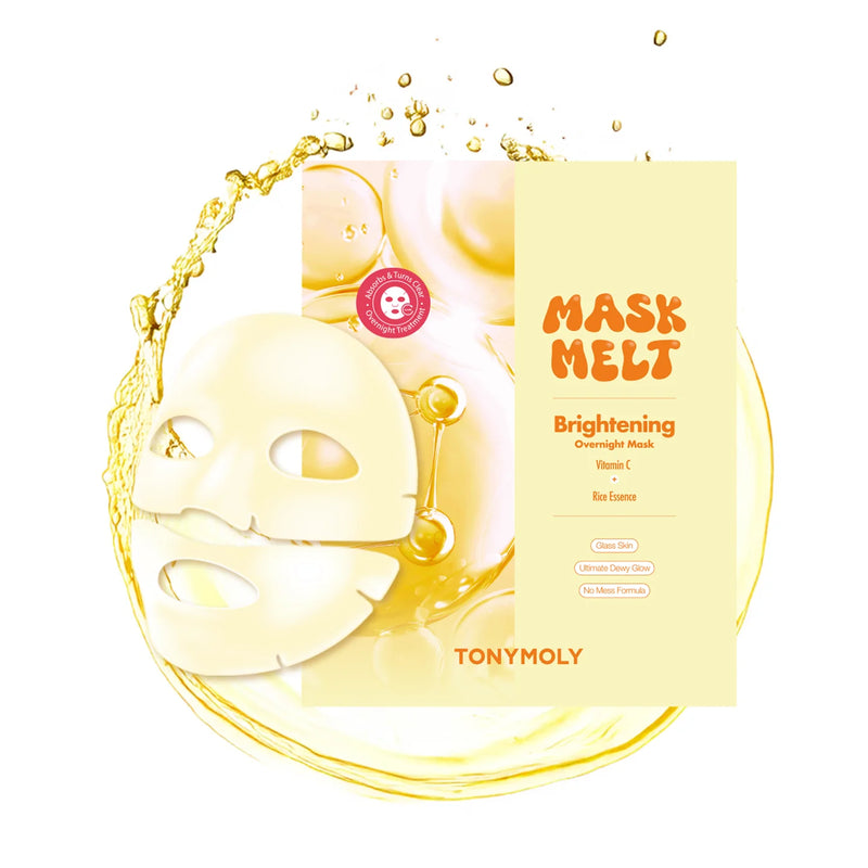 TONYMOLY Vitamin C & Rice Essence Glowy Melt Mask