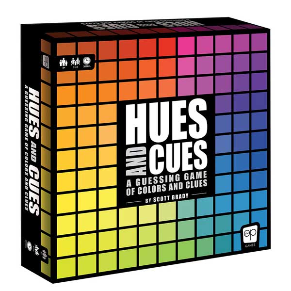 The OP Games Hues and Cues Board Game