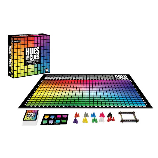 The OP Games Hues and Cues Board Game