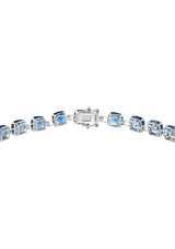 Effy 14K White Gold London Blue Topaz Bracelet