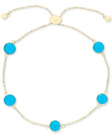 Effy 14K Yellow Gold Turquoise Bracelet