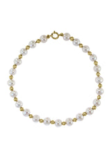 Effy 14K Yellow Gold Cultured Fresh Water Pearl Bracelet