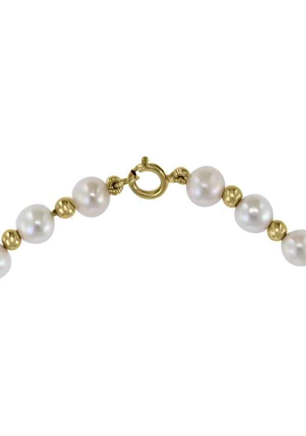 Effy 14K Yellow Gold Cultured Fresh Water Pearl Bracelet