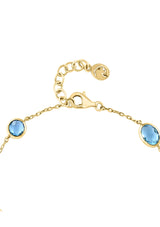Effy 14K Yellow Gold Blue Topaz & London Blue Topaz Bracelet