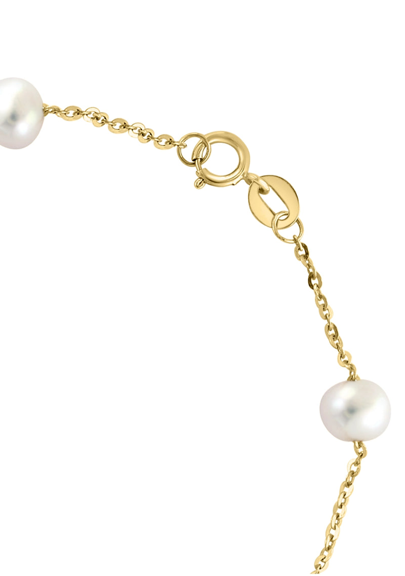 Effy 14K Yellow Gold Cultured Fresh Water Pearl Bracelet