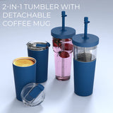 Asobu Pastel Blue Marina Tumbler