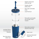 Asobu Pastel Blue Marina Tumbler
