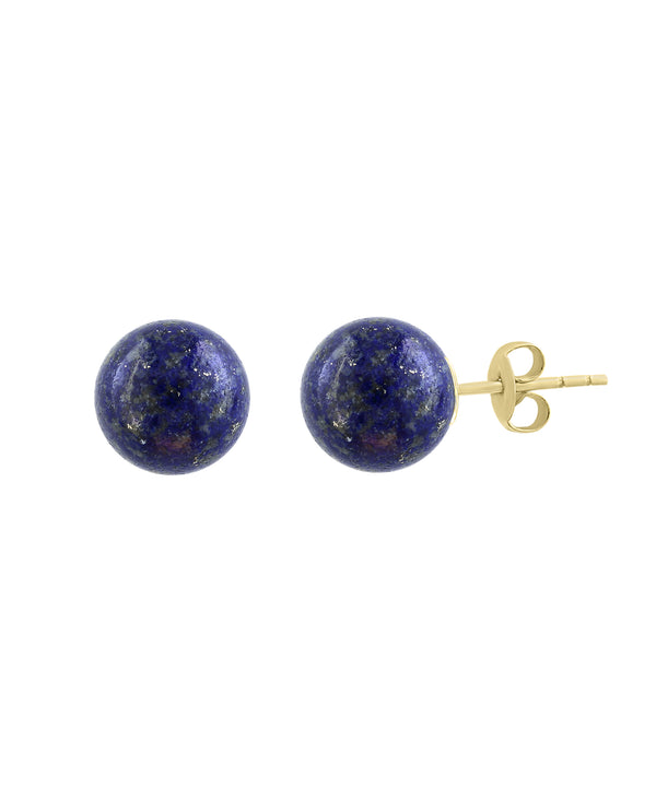 Effy 14K Yellow Gold Lapis Lazuli Earrings