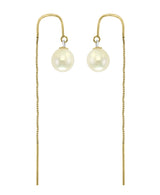 Effy 14K Yellow Gold Cultured Fresh Water Pearl Threader Earrings