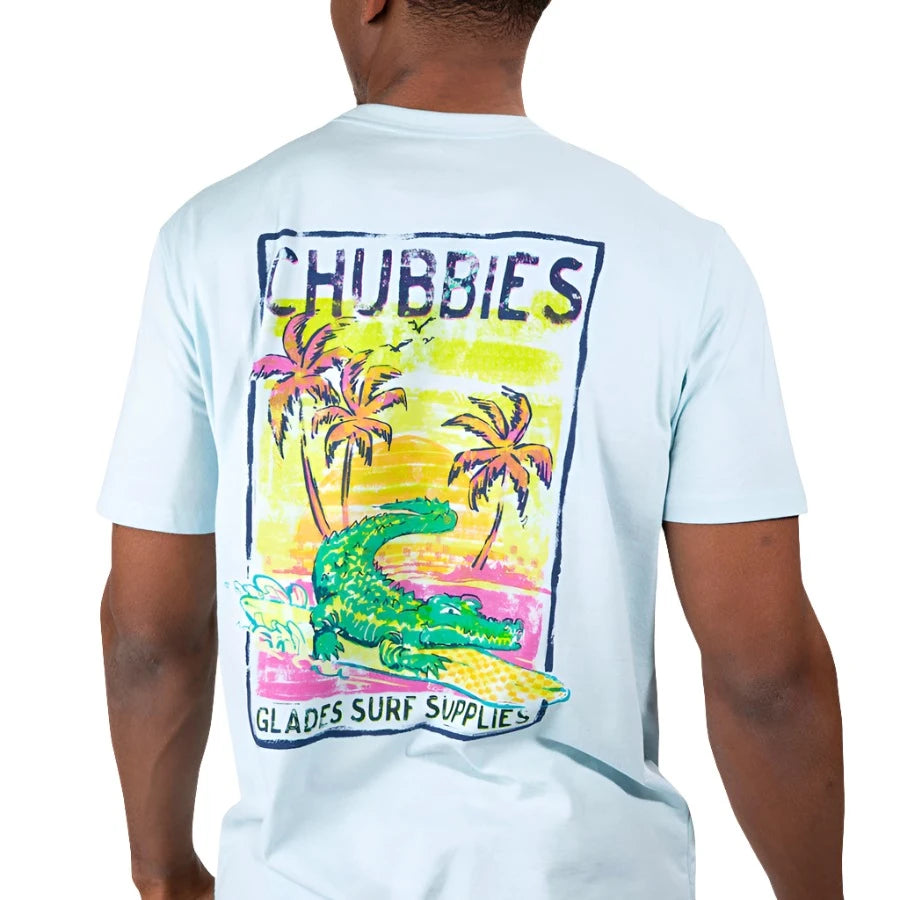 Chubbies Mens Beach Bum Short Sleeve T-Shirt