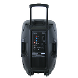 iHome iHPA-1500LT-PK Bluetooth Wireless Portable 15 Inch 200W Watt Party Speaker W/Mic and Stand