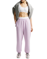 Nike Womens Studio Fleece High-Rise Oversized Cuffed Pants