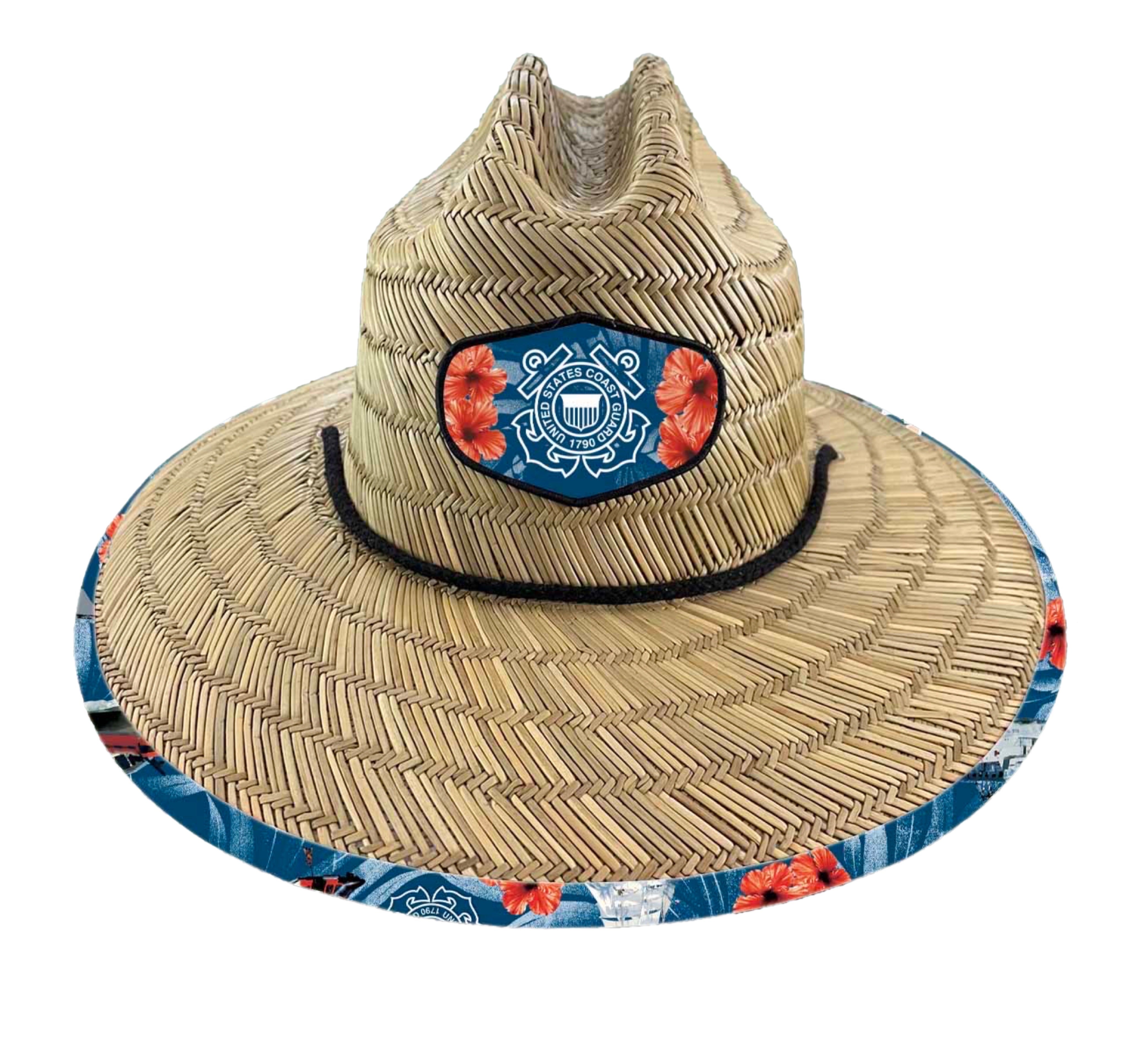 United States Coast Guard Straw Hat