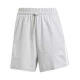 adidas Womens Essentials 3-Stripes Cotton Shorts