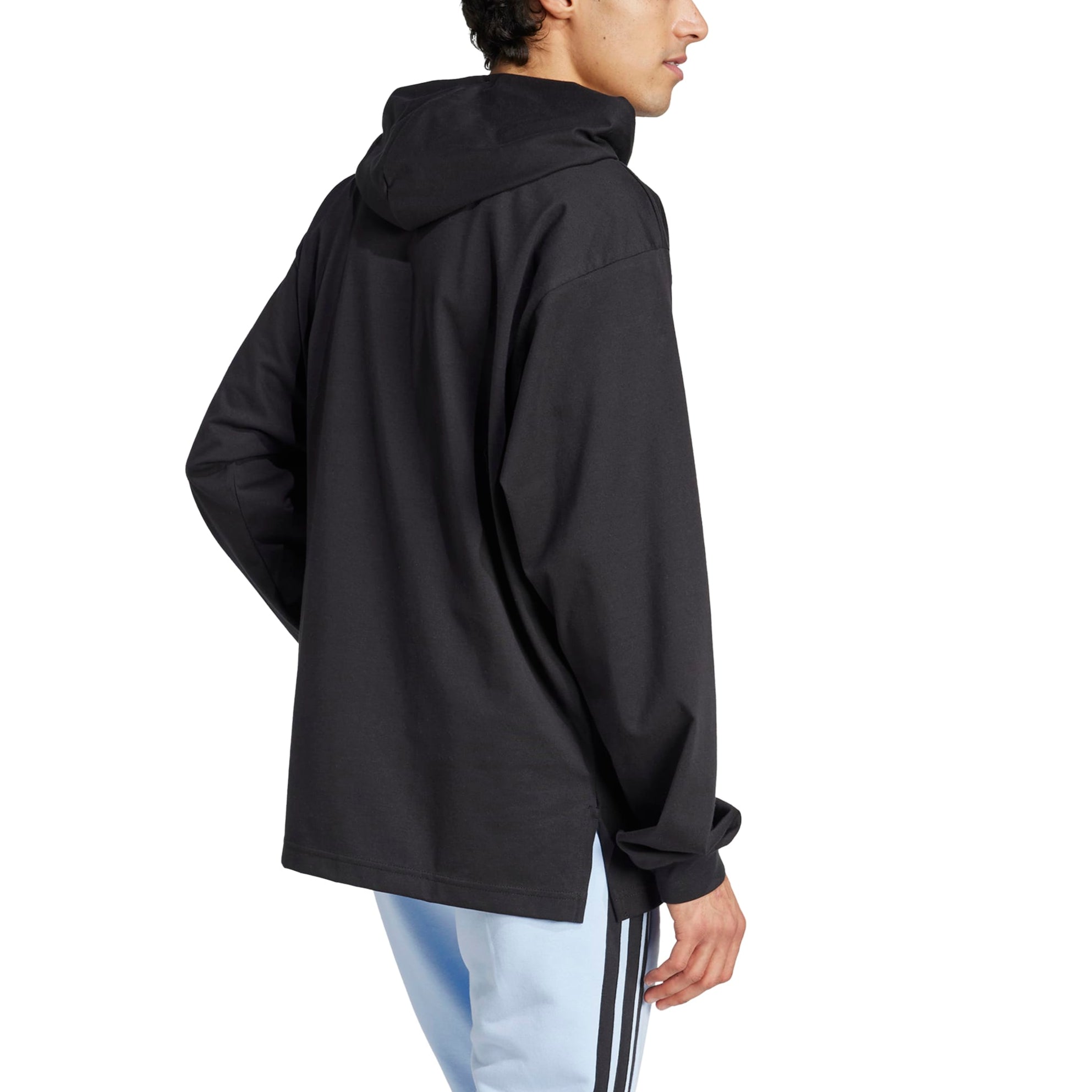 adidas Mens Essentials Big Logo Hoodie Sweatshirt