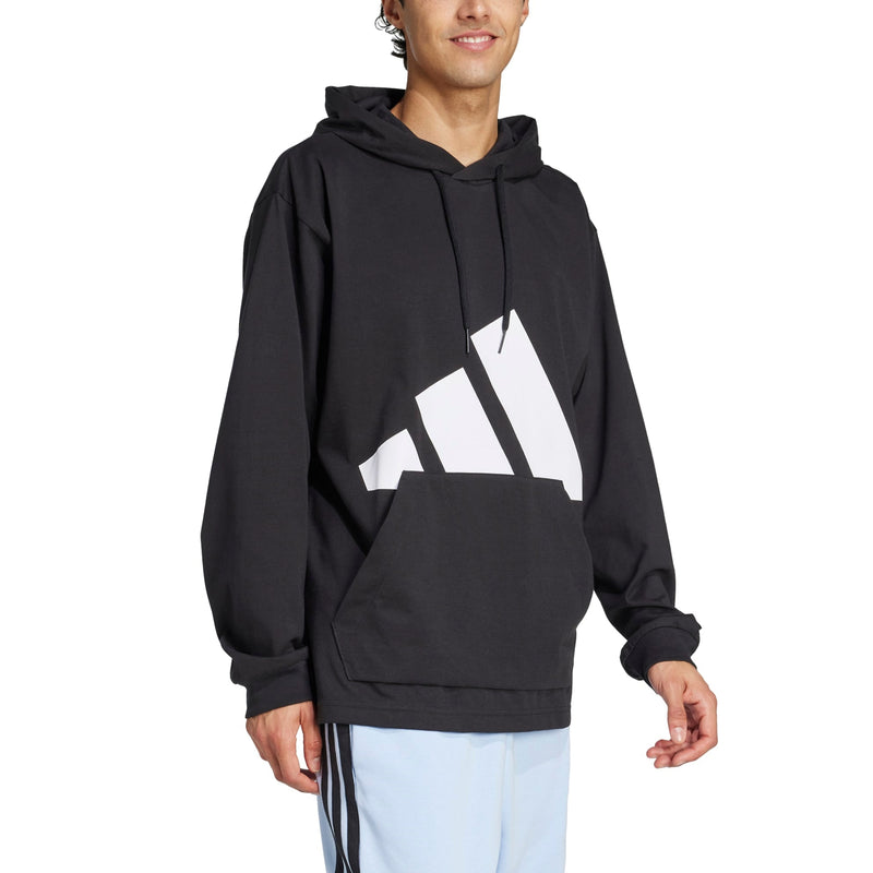 adidas Mens Essentials Big Logo Hoodie Sweatshirt