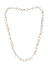 Effy 925 Sterling Silver White Freshwater Pearl Necklace