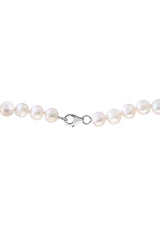 Effy 925 Sterling Silver White Freshwater Pearl Necklace