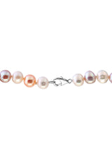 Effy 925 Sterling Silver Multi-Hued Freshwater Pearl Necklace