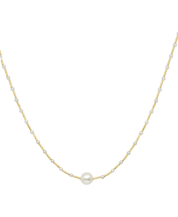 Effy 14K Yellow Gold Cultured Fresh Water Pearl Necklace