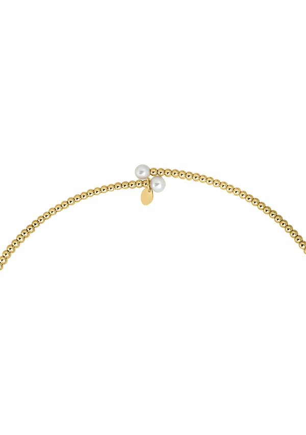 Effy 14K Yellow Gold Cultured Fresh Water Pearl Station Necklace