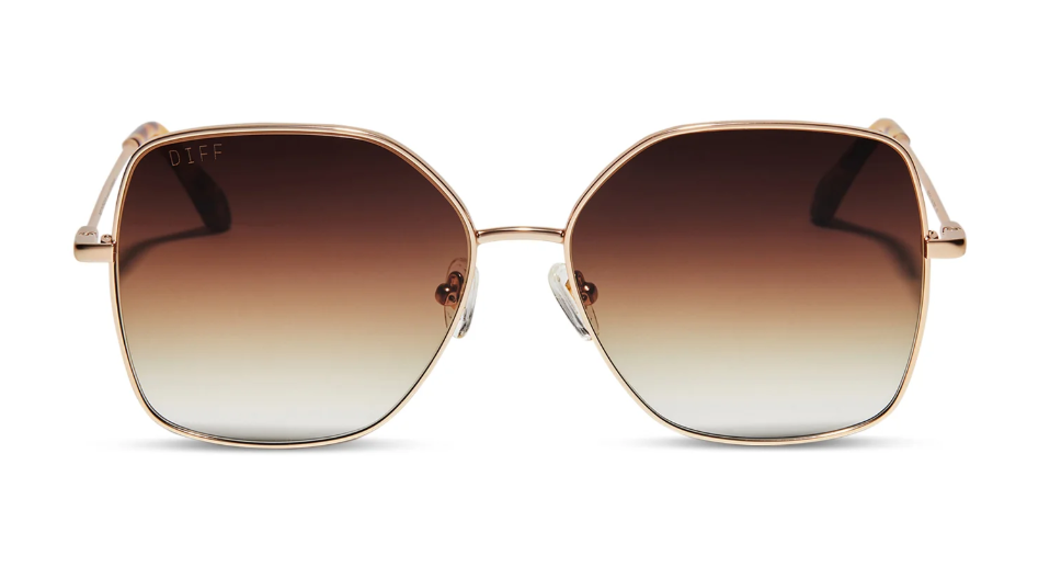 DIFF Charitable Eyewear Iris Square Polarized Sunglasses – ShopCGX