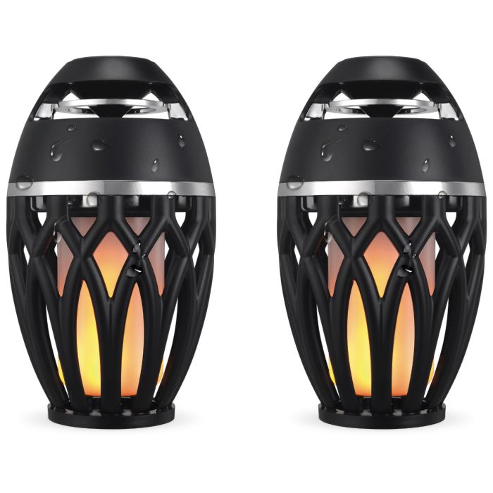 iLive TIKI Ultra Bluetooth Speaker with LED Flame